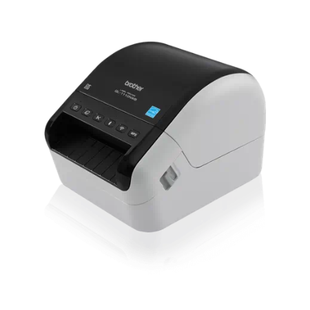 QL-1110NWB: ETIQUETADORA DE ESCRITORIO ULTRAVELOZ PARA IMPRESIÓN DE ETIQUETAS DE 4" DE ANCHO DE MANERA RÁPIDA Y SENCILLA